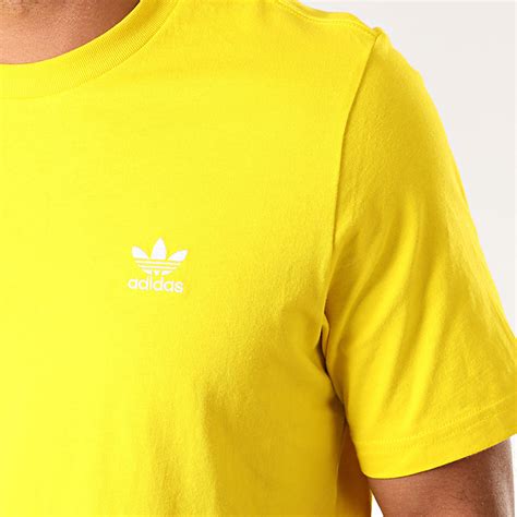 yellow adidas t shirt|yellow adidas long sleeve shirt.